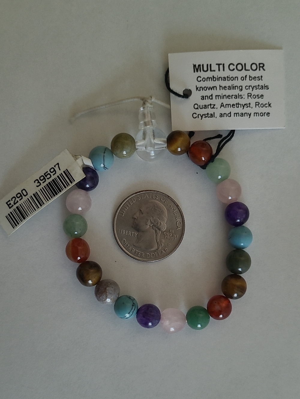 Multi-Crystal Chakra Bracelet